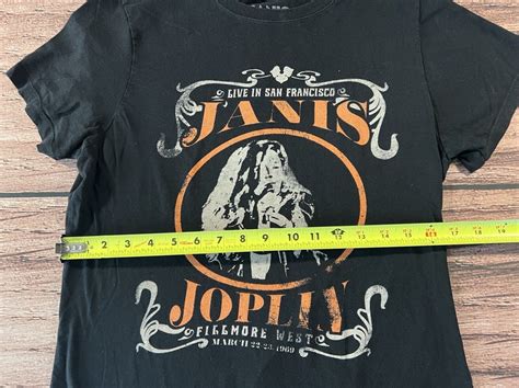 San Francsico Janis Joplin Womens Tee Shirt Size Gem