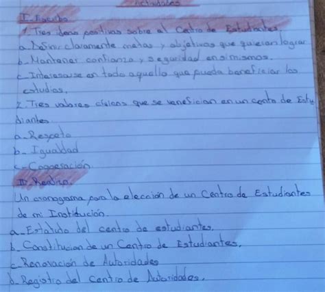 Holaaa Que Tal Les Paso La Tarea De Desarrollo Personal Y Social