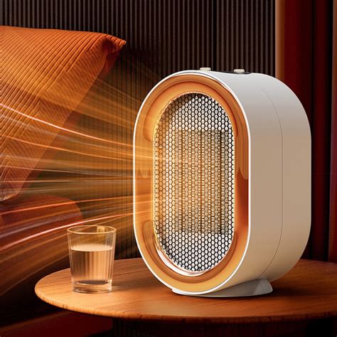 Exhoden Small Space Heater Indoorheater Fan Circulation Heating Fan