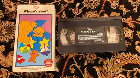 Disney Presents Spot Where S Spot Vhs Youtube