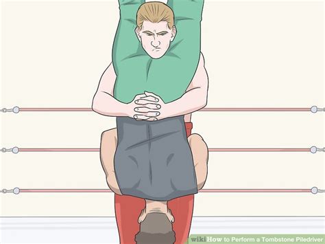 How To Perform A Tombstone Piledriver 14 Steps With Pictures