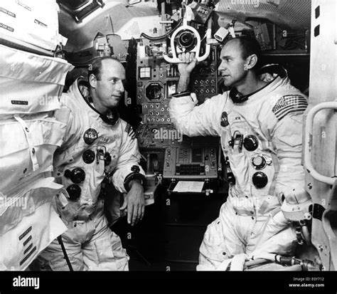 Apollo 12 Astronauts Pete Conrad and Alan Bean Stock Photo - Alamy