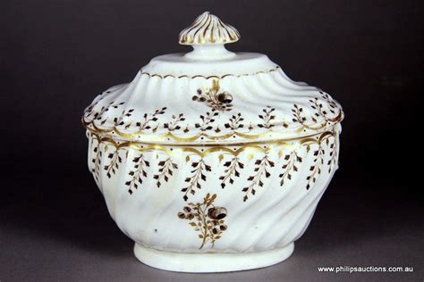 Chamberlains Worcester Sucrier 1785 Worcester Ceramics