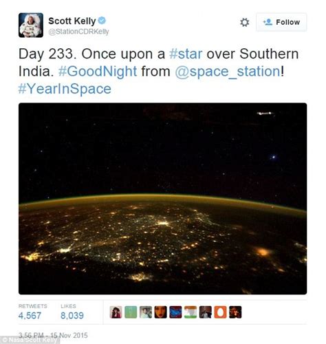 Ufo Hunters Mistake Part Of The Iss In Scott Kelly S Image As Evidence