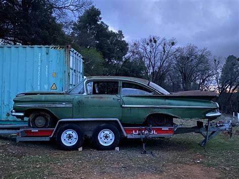 The Years Haven't Been Kind to This 1959 Chevy Bel Air, Strong Impala ...