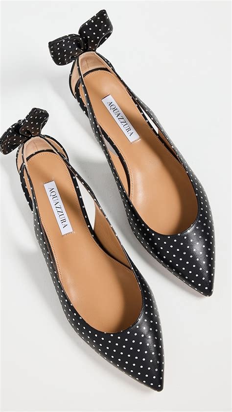 Aquazzura Bow Tie Flats Shopbop