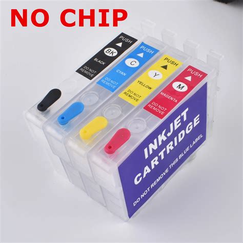 Cartucho De Tinta Recargable Para Impresora Epson Sin Chip Expression