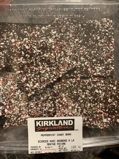 Costco Kirkland Signature Peppermint Candy Bark Review