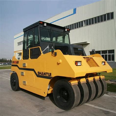 Shantui Sr26t 118kw Pneumatic Tire Types Of 16ton Road Roller For