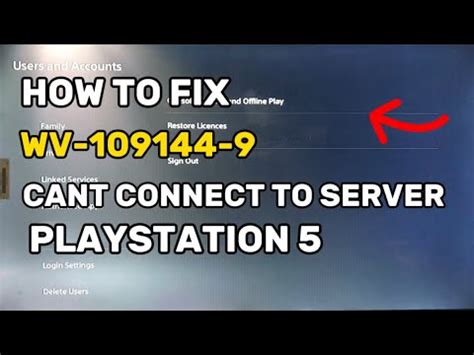 How To Fix Ps Error Code Wv Cant Connect To The Server Psn