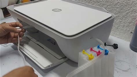 Cómo Instalar Sistema Continuo A Una Impresora Hp Deskjet 2775 Instalación Del Sistema De Tinta