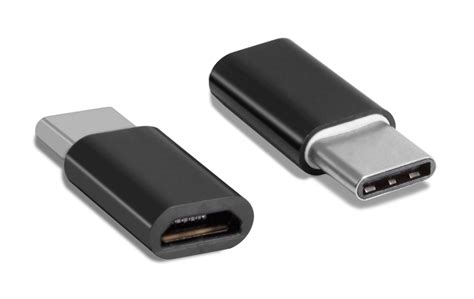 Powertech αντάπτορας Usb C σε Micro Usb θηλυκό Cab Uc019 μαύρος