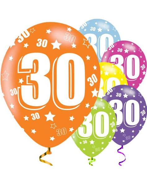 30th Birthday Balloons | Milestone Birthdays | Delights Direct