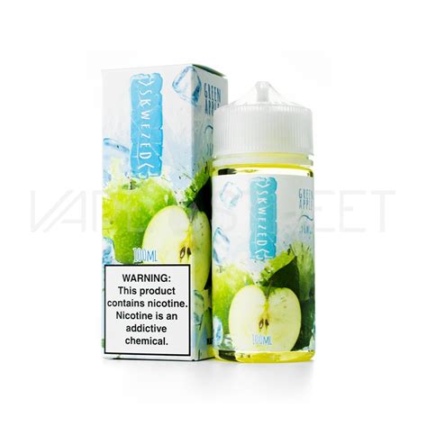 Skwezed Green Apple Ice 100ml E Liquids Vape Street