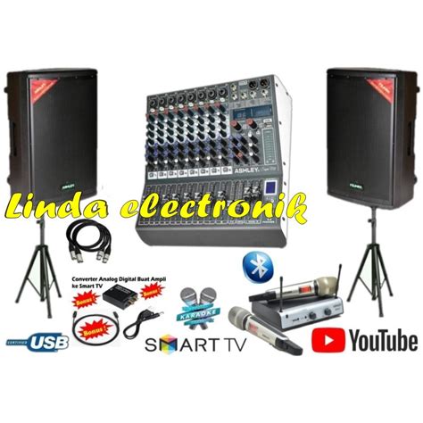 Jual 2 Pilihan Paket Paket Sound System Ashley Hero15a Ashley Super M8