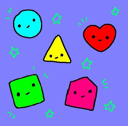 MS Paint Shapes by LexisSketches on DeviantArt