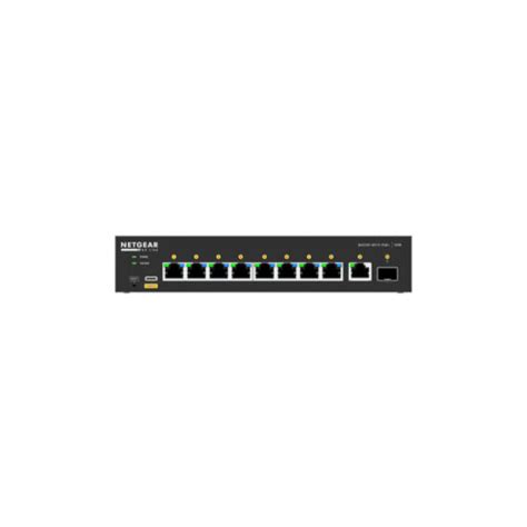 Netgear AV Line M4250 9G1F PoE GSM4210PD Managed Network Switch