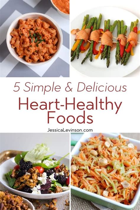 5 heart healthy foods recipes to make with them – Artofit