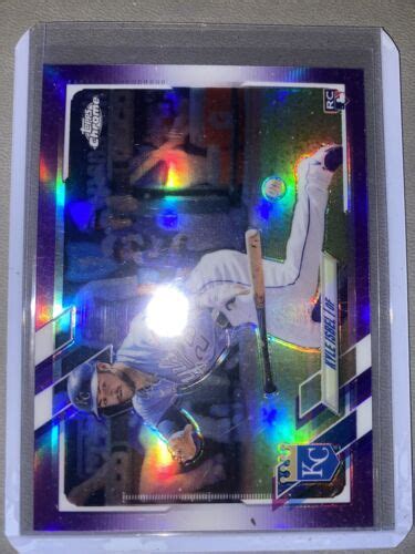 Topps Chrome Update Series Purple Refractor Usc Kyle Isbel