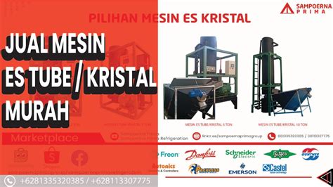 MESIN ES TUBE KRISTAL SAMPOERNA PRIMA Shorts YouTube