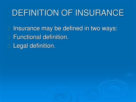 Ppt Introduction To Insurance Powerpoint Presentation Free Download