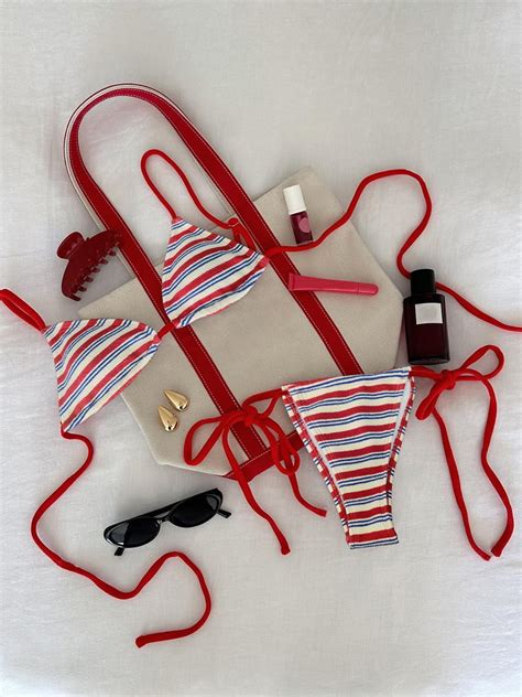 Women S Sexy Push Up Two Piece Swimsuit Bathing Suit Micro Beachwear Stripe Bikini Set
