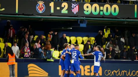 Fotos Atl Tico De Madrid Logr Un Triunfazo Ante Villarreal Y Se