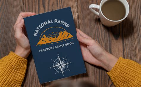 National Parks Passport Stamp Book National Parks Map Adventure Log And Passport Book For