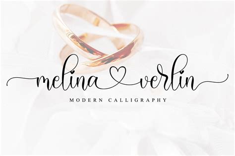 Connect Heart Font Font With Tails Calligraphy Font Font Etsy