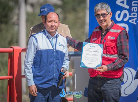 La Eps Emusap Abancay Celebra La Inauguraci N Del Colector Primario En