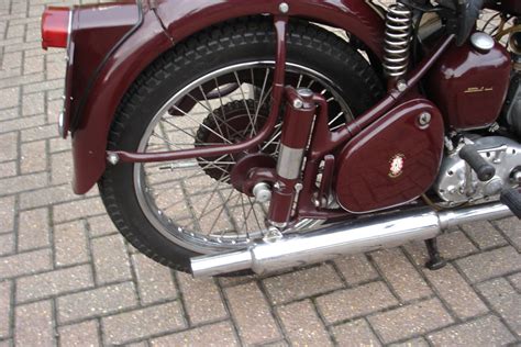 1953 Bsa B31 Plunger Classic British Motorcycle With Original Buff Log Book