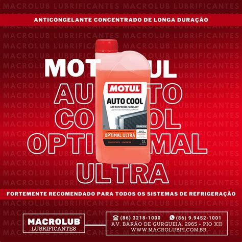 Motul Auto Cool Optimal Ultra Um Anticongelante Concentrado De Longa