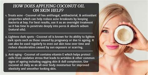 6 Benefits Of Coconut Oil For The Skin