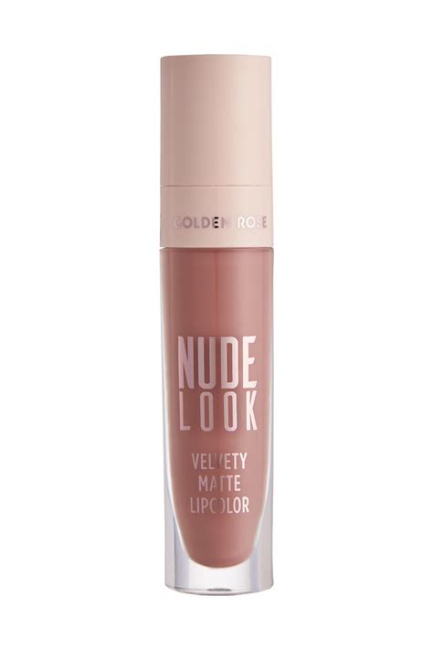 Golden Rose Nude Look Velvety Matte Lipcolor No Peachy Nude Buy Online International