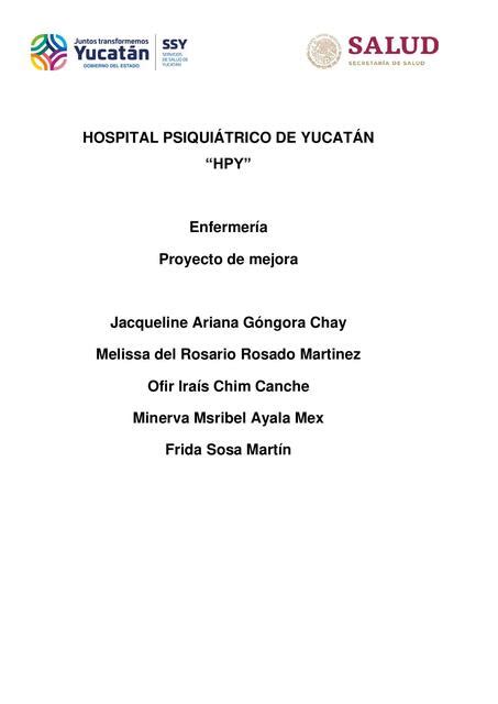 Implementacion De Ropa Hospitalaria Minerva Ayala Udocz