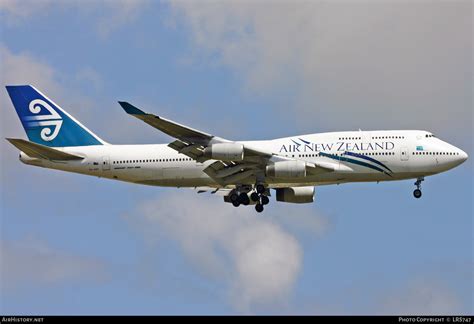 Aircraft Photo Of Zk Nbt Boeing 747 419 Air New Zealand