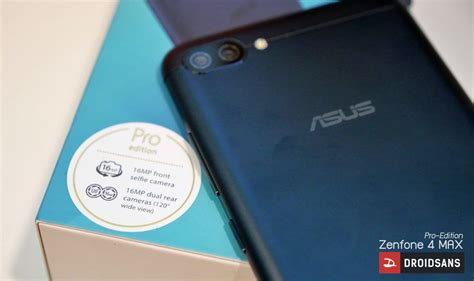 Review รีวิว Asus Zenfone 4 Max Pro Edition แบตอึด กล้องพอได้ แต่ยังไม่สุด Droidsans