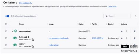 Docker入门：使用docker Compose进行容器编排 Ken的杂谈