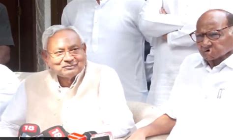 If We Work Together Pawar Nitish Plan Joint Opposition Fight