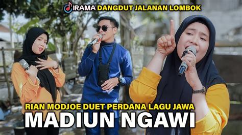 Pertama Kali Rian Modjoe Nyanyi Lagu Jawa Duet Bareng Nia Dirgha Madiun