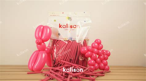 Standart Koyu Pembe Renk 260 Model Balonlar Kalisan Balon