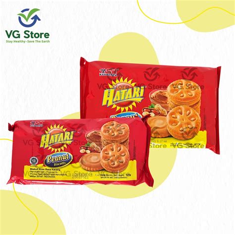 Jual Biskuit Hatari Kacang Peanut Biscuits Asw Foods Shopee Indonesia