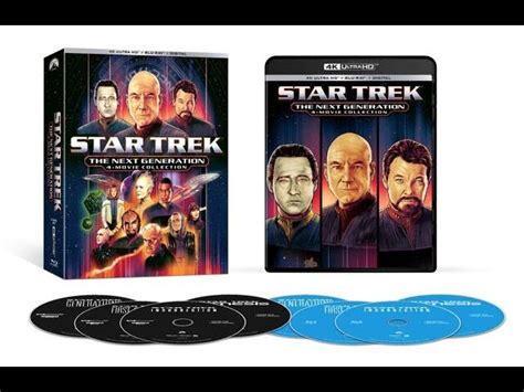 My Initial Thoughts On Star Trek : TNG Movie Collection on 4K Blu-ray.