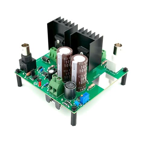 Half Bridge Amplifier For High Voltage And Frequency Experiments