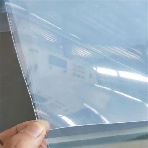 Diy Cutting Super Clear Transparent Pvc Rigid Sheet With Protective Pe