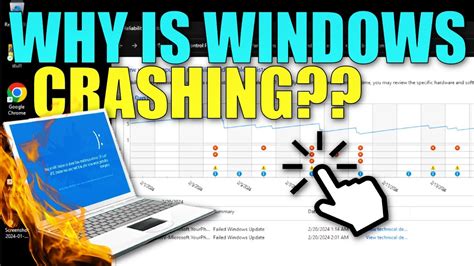 How To Check Windows Crash Logs With Windows Reliability Monitor Youtube