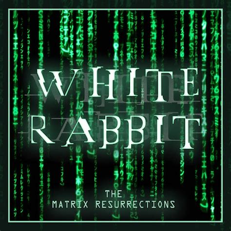 White Rabbit From The Matrix Resurrections Trailer YouTube Music