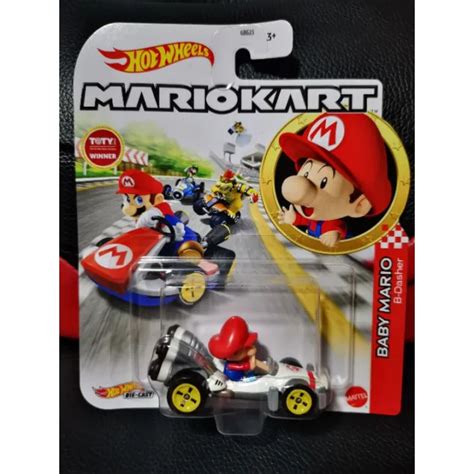 Hot Wheels Mario Kart Baby Mario B Dasher Lazada PH