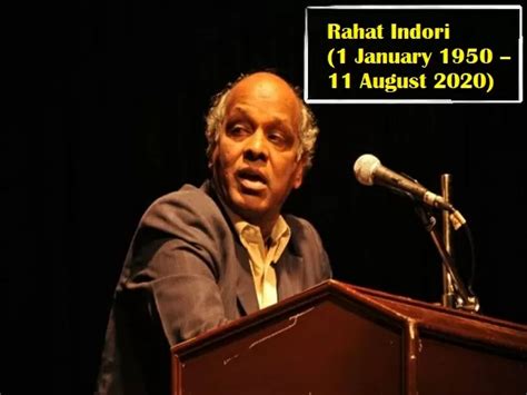 Rahat Indori Biography: Birth, Death, Last Rites, Age, Wife, Children ...