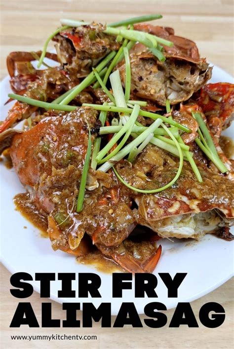 Stir Fry Crab Yummy Kitchen